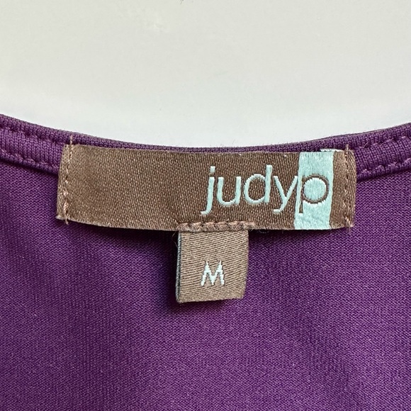 JUDYP eggplant sleeveless shell tank. UPF 50 and made in USA. - Picture 3 of 5